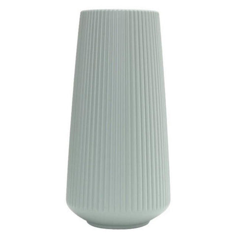 Nordic Large Plastic Vase Imitation Ceramic Tabletop Plants Flowers Decorative Basket Home Bonsai Decor Ornament Anti-fall