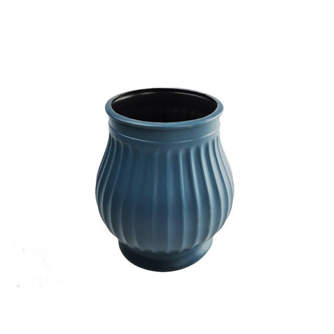 Nordic Plastic Imitation Glaze Vase Anti-ceramic Face Vase Modern Minimalist Abstract Flower Arrangement Home Decoration