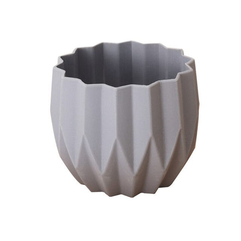 Plastic Vases Home Decor Anti-Ceramic Vases Imitation Flower Vase European Wedding Modern Decor Ceramic Flower Pot