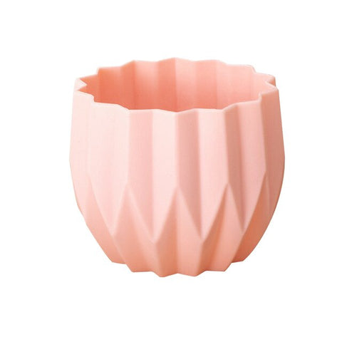 Plastic Vases Home Decor Anti-Ceramic Vases Imitation Flower Vase European Wedding Modern Decor Ceramic Flower Pot