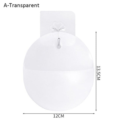 2020 New Wall Mounted Flower Vase Wall Hanging Planter Vases Plastic Succulent Plants Container DIY Home Decoration Accessories