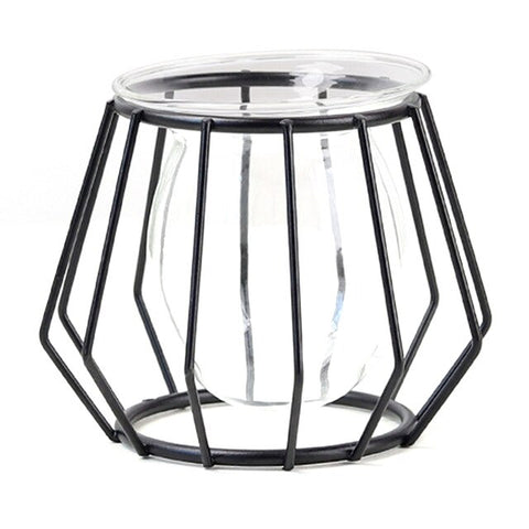 Iron Line Flower Vase Garden Decor Nordic Geometric Metal Frame For Hydroponic Plant