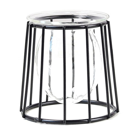 Iron Line Flower Vase Garden Decor Nordic Geometric Metal Frame For Hydroponic Plant